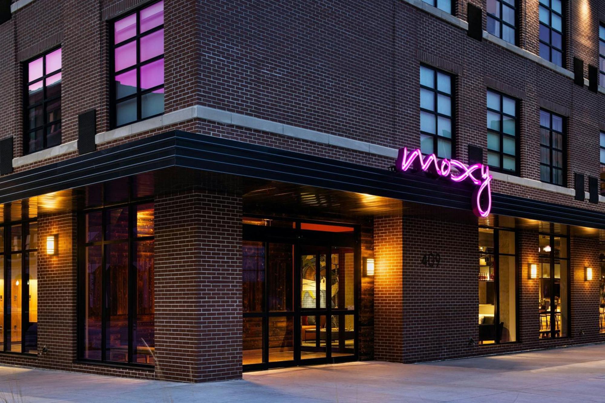 Готель Moxy Omaha Downtown Екстер'єр фото